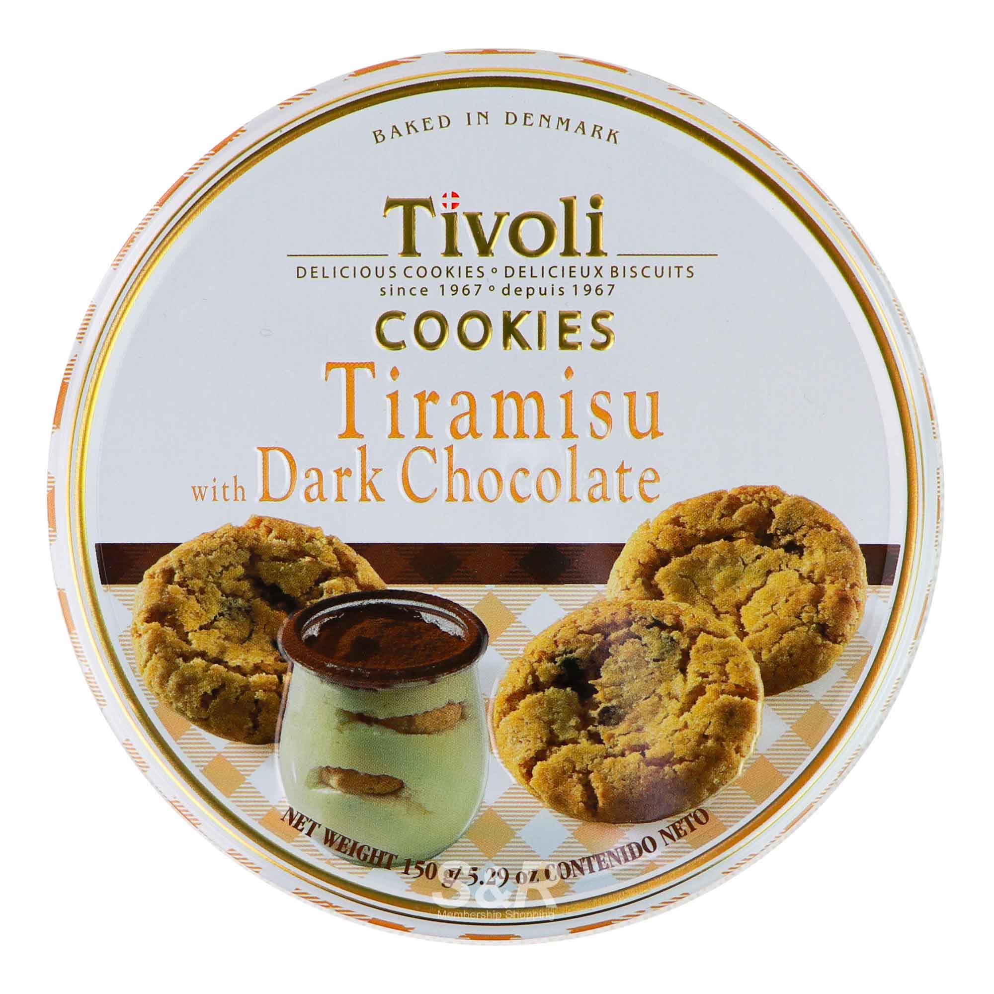 Tivoli Tiramisu with Dark Chocolate Cookies 150g Tivoli Tiramisu with Dark Chocolate Cookies 150g